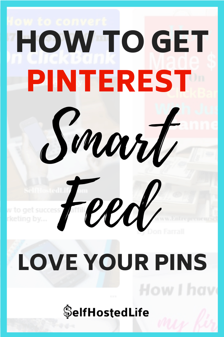 Pinerest Smart Feed tips for bloggers and pinterest marketers. Learn the how to get your pins shown on smart feed.