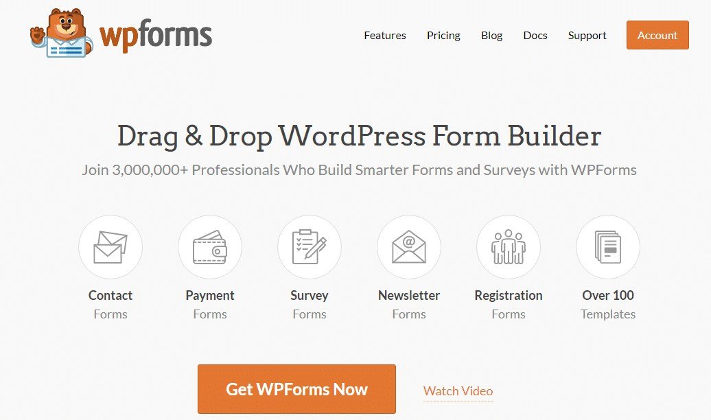5 Reasons why WPForms is the Best Form Builder for WordPress Sites